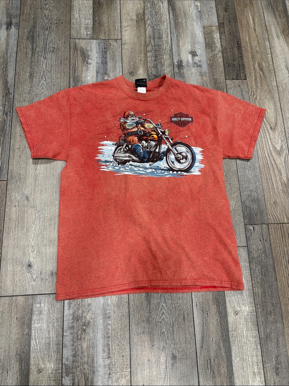Harley-Davidson Motorcycle Santa - Buddy Stubbs - Phoenix, AZ T-Shirt